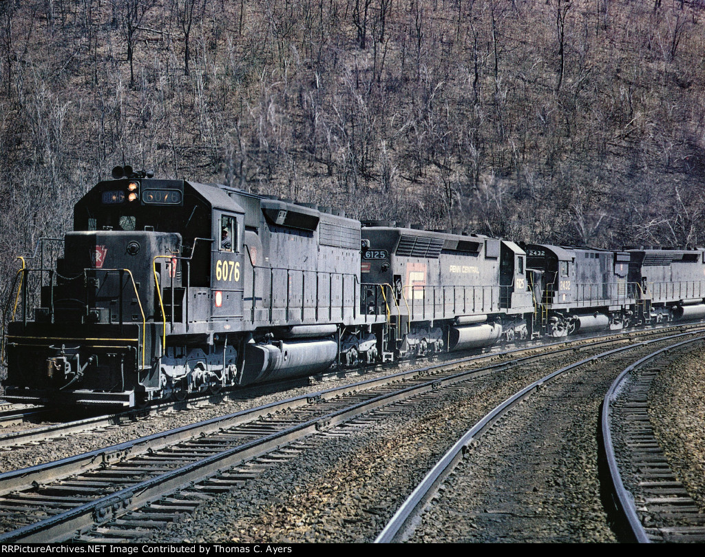 PC "Penn Central Freight Train," c. 1970